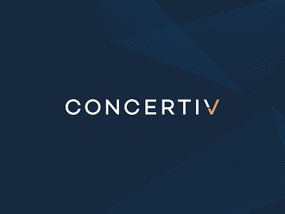 Concertiv Brand Identity: Logo brand identity branddesign brandidentity branding branding studio c42d check corporate design identity identity design logo logo design professional service