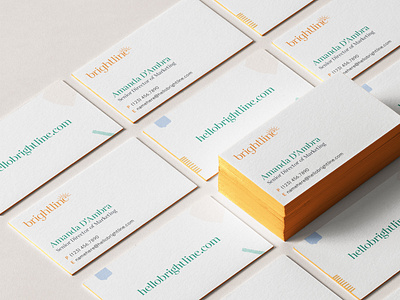 Brightline Brand Identity: Business Card