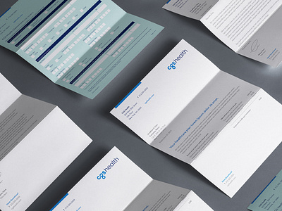 CGS Health Brand Identity: Stationery brand identity branddesign brandidentity branding branding studio c42d design forms healthcare identity identity design letterhead logo stationery