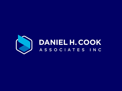 Daniel H. Cook Associates Inc.: Logo brand identity branddesign brandidentity branding branding studio c42d design identity identity design logo logodesign logomark