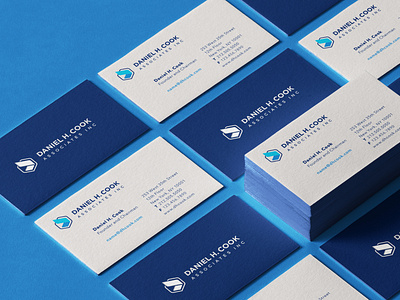 Daniel H. Cook Associates Inc.: Business Card by C42D on Dribbble