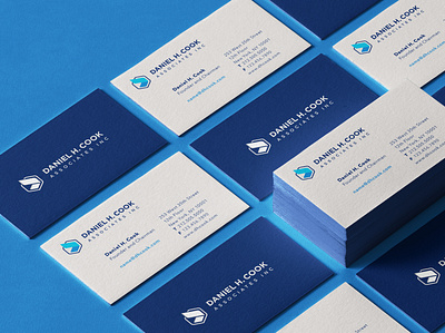 Daniel H. Cook Associates Inc.: Business Card brand identity branddesign brandidentity branding branding studio business card c42d design identity identity design logo logodesign stationery