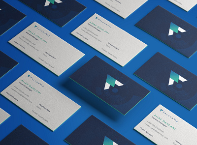 FalconViz Brand Identity: Business Cards brand identity branddesign brandidentity branding branding studio businesscard c42d design identity identity design logo stationery