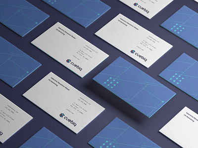 Cuebiq Brand Identity: Business Cards