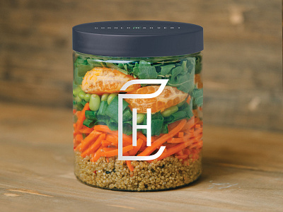 Salad Jar design branding design logo packaging pitu