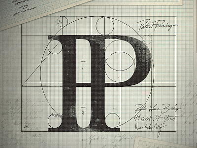 Patent Pending Bar logo branding illustrator letters lockup logo mock pitu typography