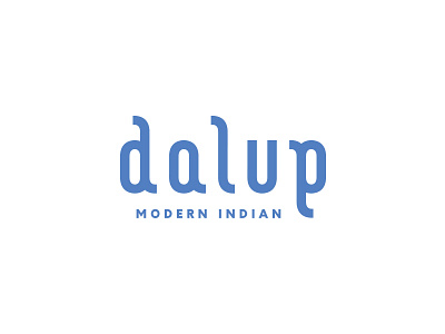 Dalup Logo branding illustrator letters logo pitu typography