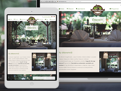 Bonne Chance Restaurant and Hotel Website hotel responsive restaurant website wordpress