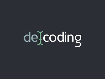 Decoding Logo brand decoding logo