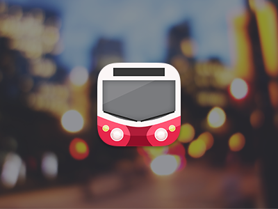 Hungarian Transit mobile app icons