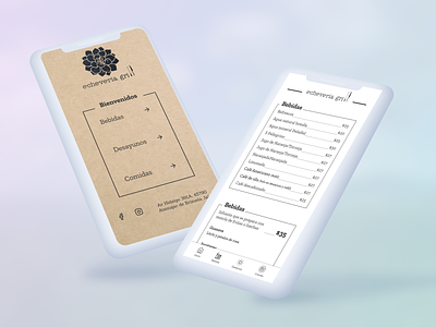 🍽 Simple menú to share figma menu mobile simple ui ui design ux