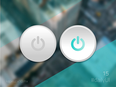 On/Off Switch dailyui ui ux