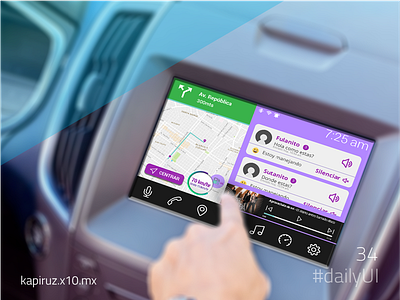 Car Interface car dailyui ui ux