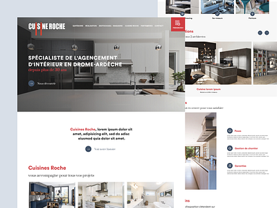 Kitchen designer homepage