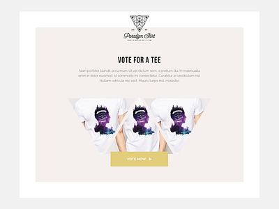 Tee shirt vote website clothing tee shirt triangle vote webdesign website