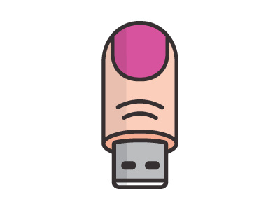 Thumb Drive 3d drive illustration pseudo thumb usb