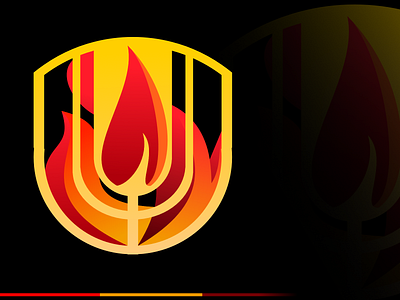 logo design with fire branding bussiness logo candle candlestick fire fireart firelogo icon illustration logo logodesign vector