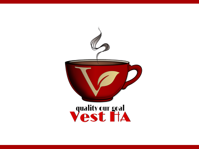 tea branding bussiness logo design icon illustration logo vector