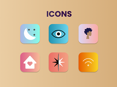 Icons app dailyui design icon illustration logo typography ui ux