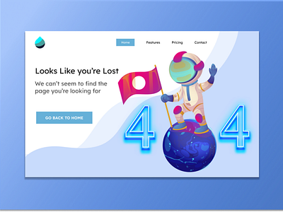 404 Page Design