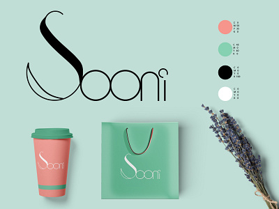 Sooni branding design graphic design icon illustrator logo minimal typography vector