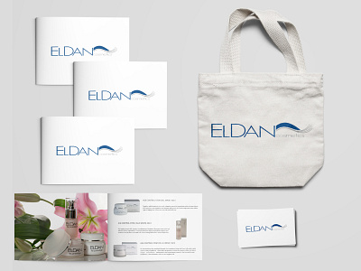 Eldan branding design illustrator logo minimal vector