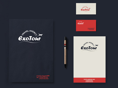 Exotour Logo branding clean design graphic design icon illustration illustrator logo minimal vector