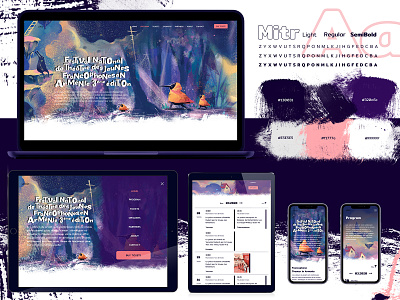 Festival Website Design