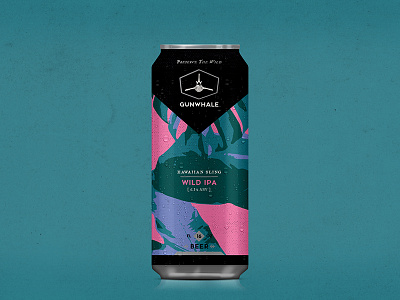 Hawaiian Sling can art : Gunwhale Ales