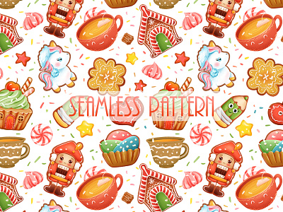 sweet Christmas pattern