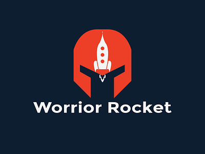 Worrior Rocket logo design