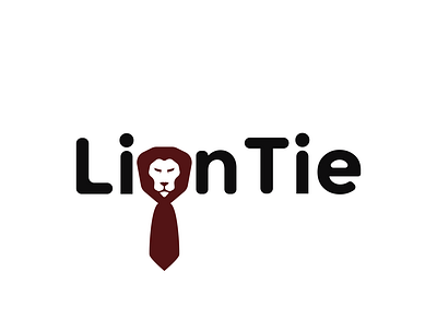 Lion Tie logo designlogo design idea lohgo