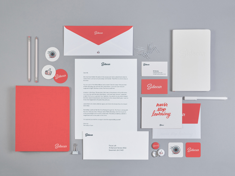 Sidecar Collateral Mockups by Sidecar | Dribbble | Dribbble