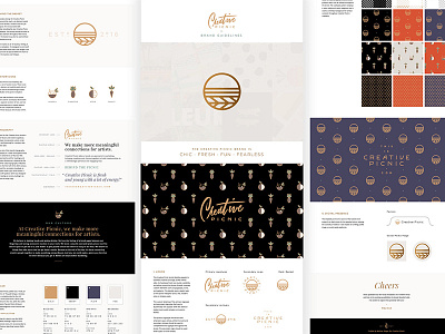 Custom Style Guide by Melissa brand design brand presentation branding focus lab identity identity design logo design sidecar style guide