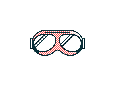 Goggles - Illustration Part 5 community glasses goggles icon illo illustration illustrations line work madebysidecar sidecar strokes