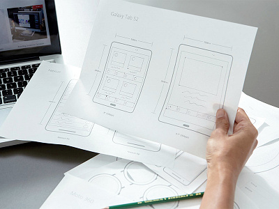 Printable Ui Prototypes android paper planning printable prototype sidecar sketch strategy template ui ux wire frame