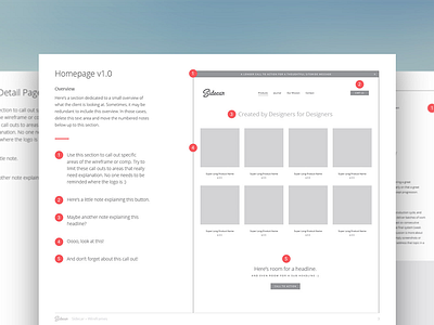 Wireframe Presentation