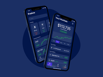 Stock & Crypto Trading App