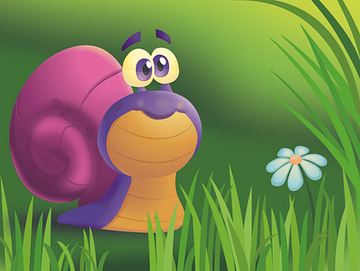 Snail illustration snail vector