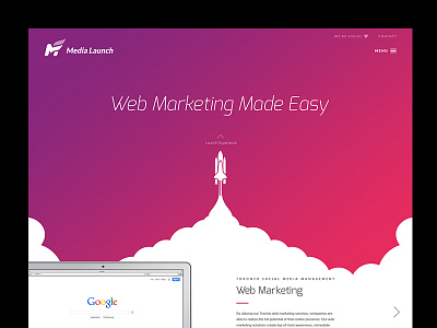 Web Marketing Website