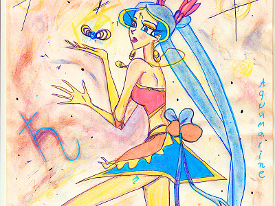 The Planet Saturn Comics animation 2d artwork cartoon color comic comics drawing fantasy girl girls illustraion illustrator magical girl manga planets saturn selenit space traditional art wacom cintiq