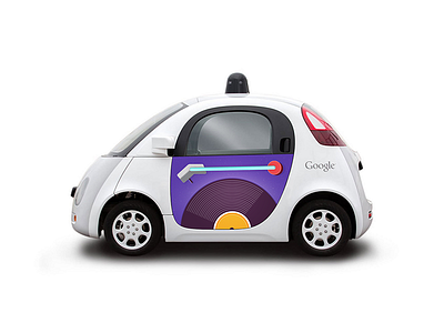 2015 Google Prototype Vehicle Art Winner austin car door google record self driving car vinyl