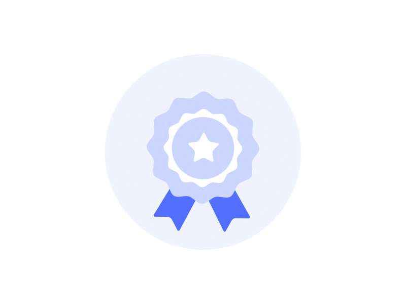 Winner Badge Icon Animation