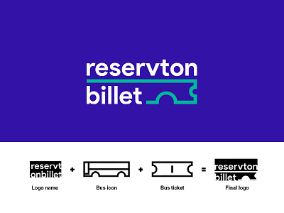 reservtonbillet Logo android app booking bus ios logo ticket