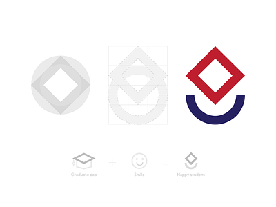 E Learning Logo branding design geometry icon identity logo mark modern shape simple