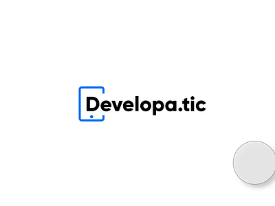 Devleopatic Logo Design Concept agency website animation branding icon logo logodesign minimalist typography website