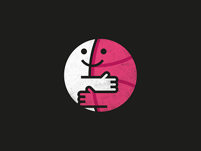 Hi Dribbble! drawing dribbble hello icon illustration invitation invite logo welcome