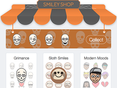 Halloween Smiley Shop