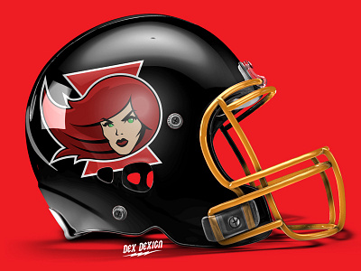 Black Widow Team Mascot Helmet avengers black football helmet icon logo marvel spy team ultron vector widow