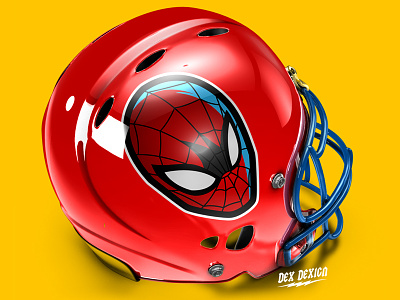 Spider Man Team Mascot Helmet avengers icon illustration logo man marvel mascot spider spidey ultron vector